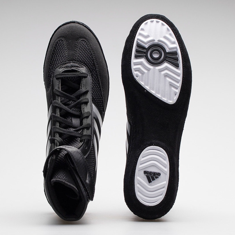 Wrestling shoes adidas combat BA8007 black - Main Image