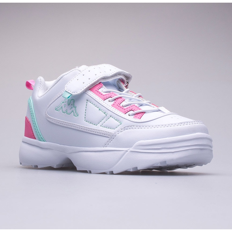 Kappa Rave Mf K 260782MFK-1037 children's shoes white 1
