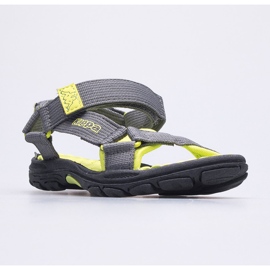 Kappa Mortara K 260772K-1633 children's sandals grey 1 Kappa Mortara K 260772K-1633 children's sandals grey 1