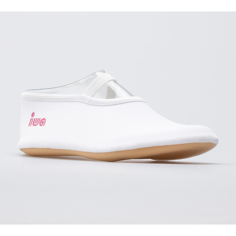 IWA 250 white gymnastic ballet shoes 1