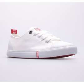 Big Star women's sneakers FF274087 white red 1 Big Star women's sneakers FF274087 white red 1