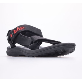 Lee Cooper LCW-22-34-0945M men's sandals black red 1 Lee Cooper LCW-22-34-0945M men's sandals black red 1