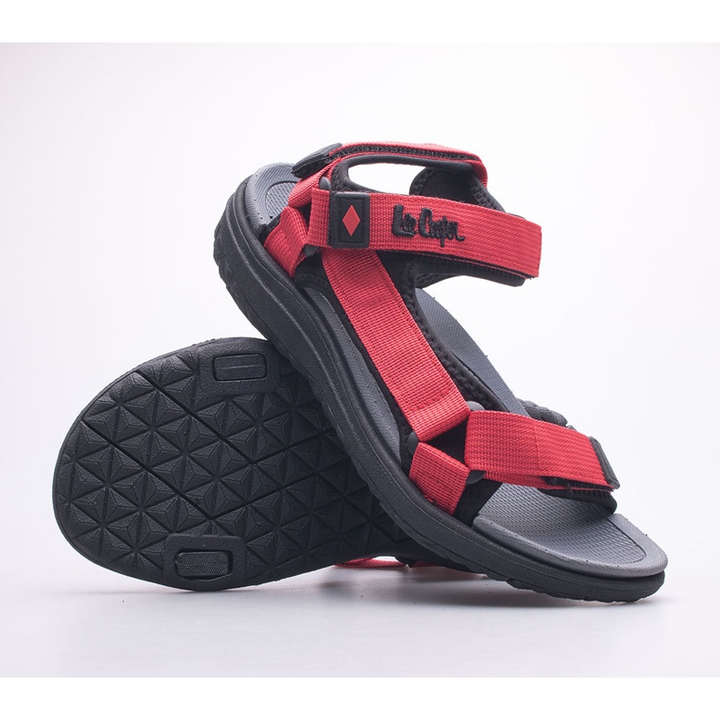 Lee Cooper LCW-22-34-0959L women's sandals red 1
