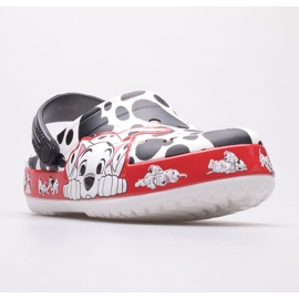 Children's clogs CROCS 101 Dalmatians Kids Clog 207485-100 white black 1