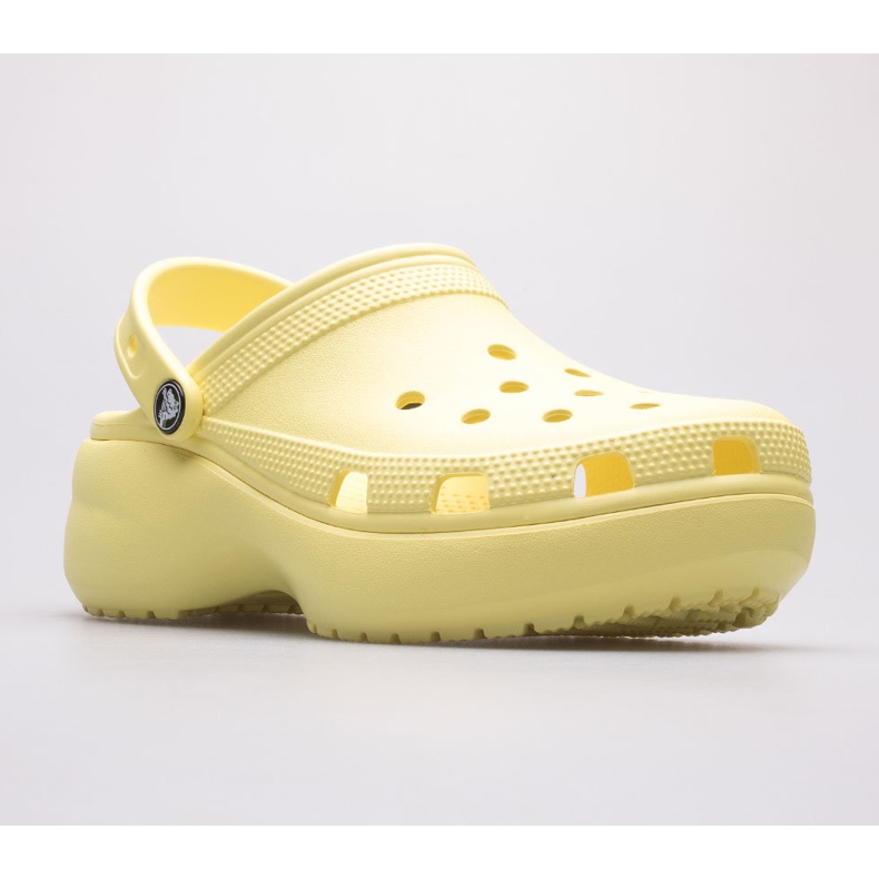 Women's Crocs Classic Platform Clog 206750-7HD yellow 1 Women's Crocs Classic Platform Clog 206750-7HD yellow 1