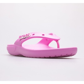 Women's slippers Crocs Classic Flip 207713-6SW pink 1