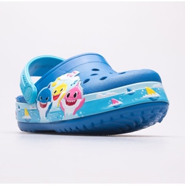 Children's clogs CROCS Fl Babyshark Band Clog T 207066-4JL blue 1