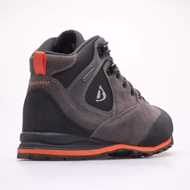 BERGSON Castor Mid Stx 3.0 men's trekking shoes brown grey 2