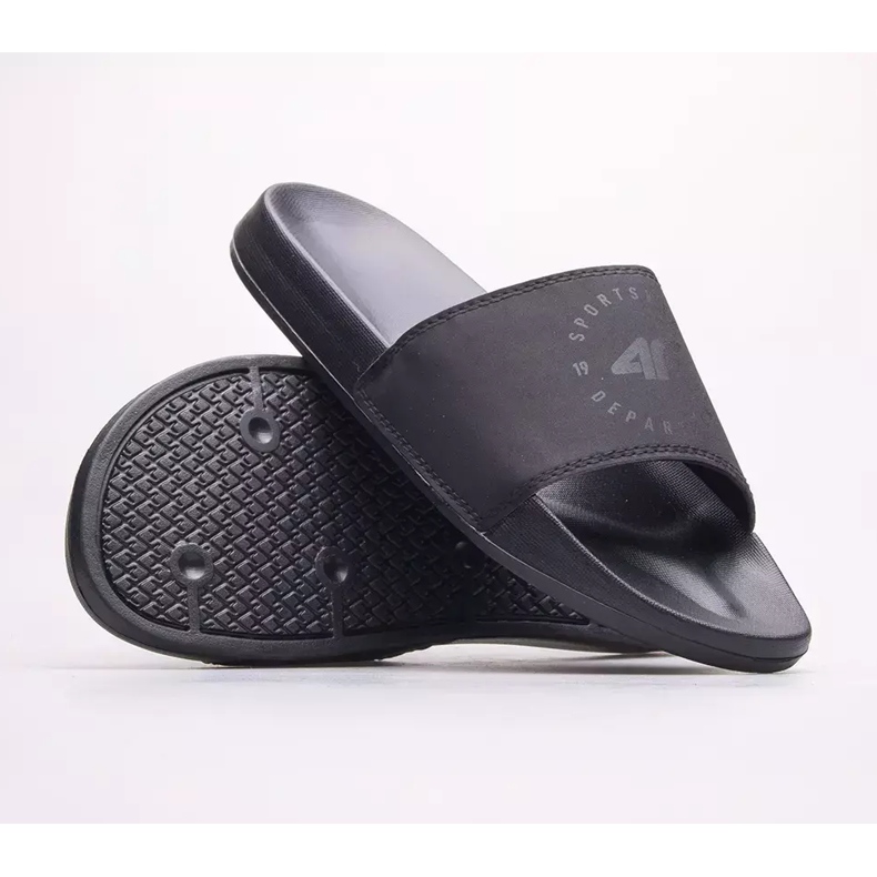 Men's slippers 4F 4FSS22FFLIM099-21S black 1