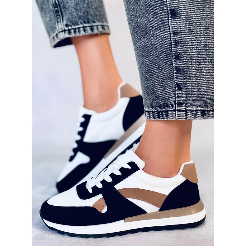 BM Hansell Black women's sneakers white 1 BM Hansell Black women's sneakers white 1