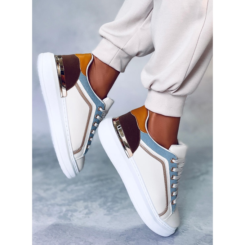 Brengle Beige women's sneakers 1