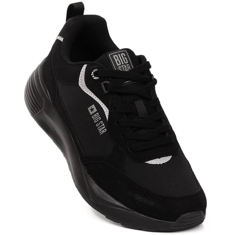 Black Big Star LL174236 men's sports shoes 1