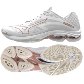 Mizuno Wave Lightning Z7 W V1GC220036 volleyball shoes white white 1