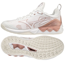 Mizuno Wave Luminous 2 W V1GC212036 volleyball shoes white white 1