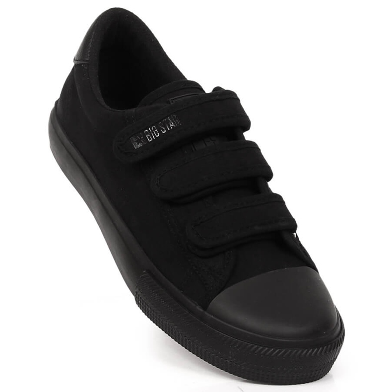 Men's Velcro black sneakers Big Star LL174631 1