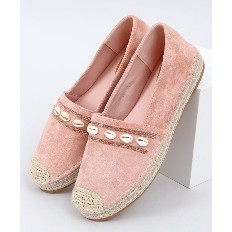 BM Ocean Pink shell espadrilles 1