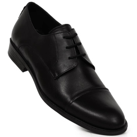 Men's formal black leather shoes T.Sokolski 1718 1