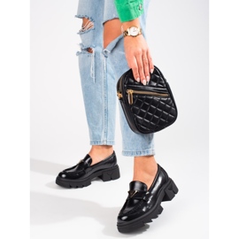 Seastar Women's Shelovet black patent loafers 2 Seastar Women's Shelovet black patent loafers 2