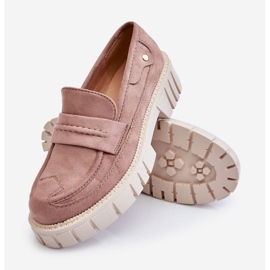 Women's Suede Slip-On Shoes Light Brown Fiorell beige 2