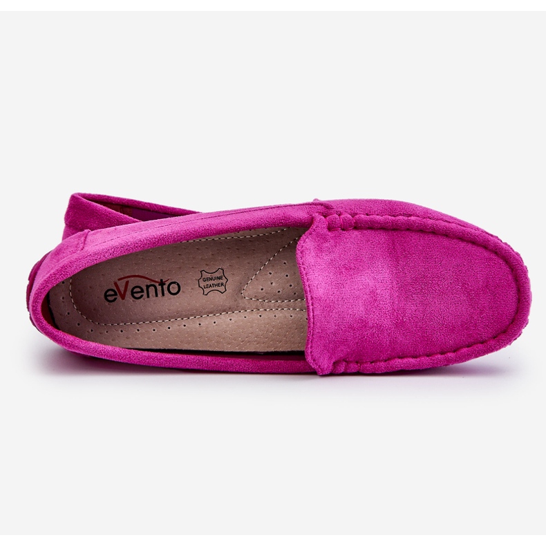 PE1 Women's Suede Loafers Purple Morreno pink 2