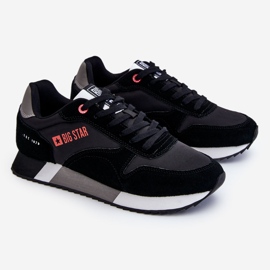 Men's Memory Foam System Big Star Sports Shoes LL174158 Black 1