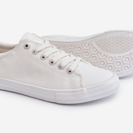 Women's Smooth Low Sneakers Big Star LL274058 White 1