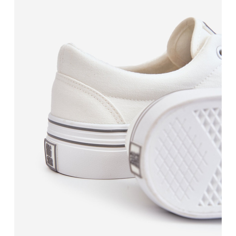 Women's Big Star Platform Sneakers LL274228 White 1