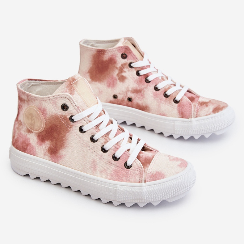 Women's Sneakers Big Star LL274048 Beige-Pink 1 Women's Sneakers Big Star LL274048 Beige-Pink 1