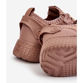 Women's Comfortable Sneakers Memory Foam System Big Star LL274416 Light brown 1