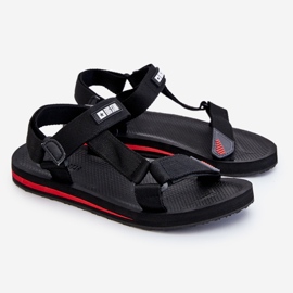 Men's Velcro Sandals Big Star DD174717 Black 1