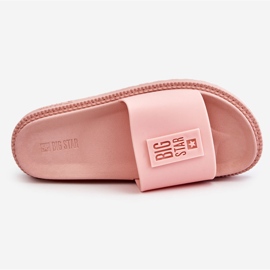Women's Big Star Slippers LL274425 Light Pink 2