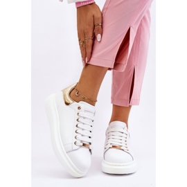 Women's Sports Shoes GOE LL2N4011 White-Gold 2 Women's Sports Shoes GOE LL2N4011 White-Gold 2