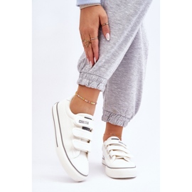Classic Textile Velcro Sneakers Big Star LL274A203 White 1 Classic Textile Velcro Sneakers Big Star LL274A203 White 1