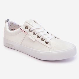 Low Men's Fabric Sneakers Big Star KK174001 White 1