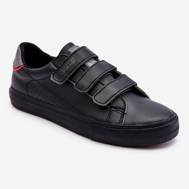 Men's Velcro Sneakers Big Star LL174633 Black