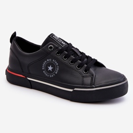 Men's Leather Sneakers Big Star LL174210 Black 1 Men's Leather Sneakers Big Star LL174210 Black 1