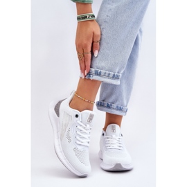 Women's Light Sports Shoes Memory Foam System Big Star LL274297 White 2