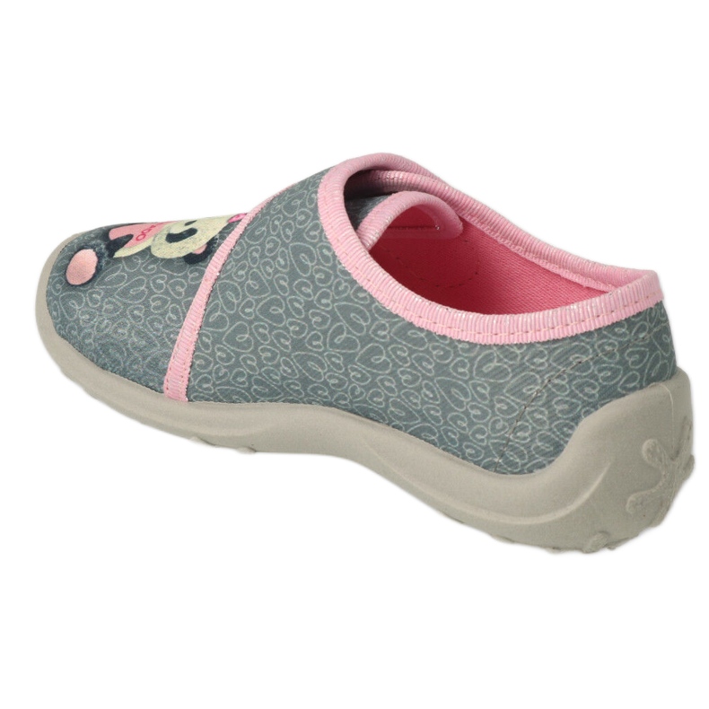 Befado children's shoes 660X050 pink grey 4 Befado children's shoes 660X050 pink grey 4