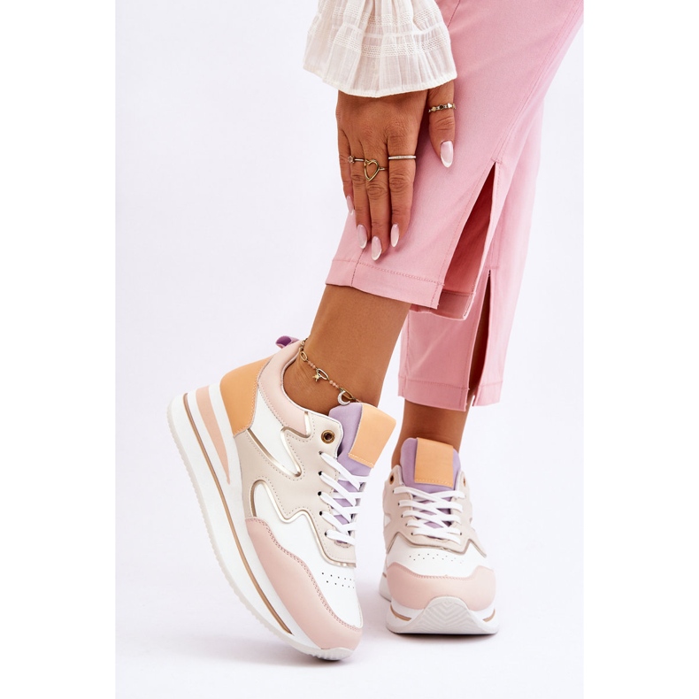 PG1 Fashionable Roen White and Beige Leather Sports Shoes 1 PG1 Fashionable Roen White and Beige Leather Sports Shoes 1