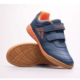 Kappa Kickoff Bc T Jr Shoes 260509BCT-6744 navy blue orange 1