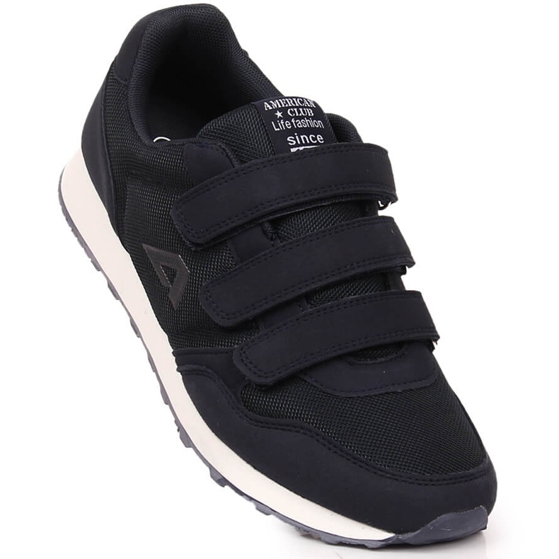 American Club 146/23 navy blue men's sports shoes with velcro 1 American Club 146/23 navy blue men's sports shoes with velcro 1