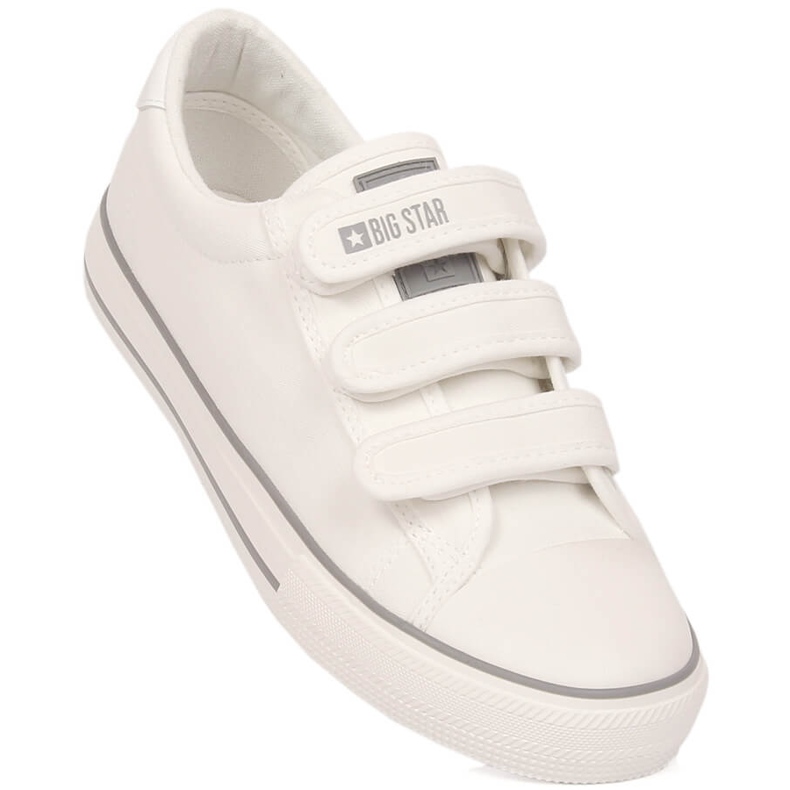 Velcro sneakers white Big Star LL274A203 1