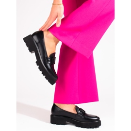 Vinceza women's shoes made of black eco leather 2 Vinceza women's shoes made of black eco leather 2