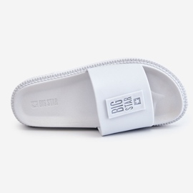 Women's Big Star Slippers LL274428 White 1
