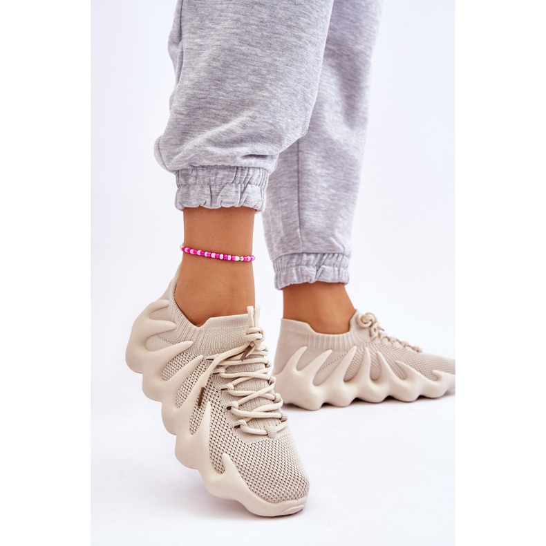 PG1 Women's Slip-on Sneakers Beige Myles 2