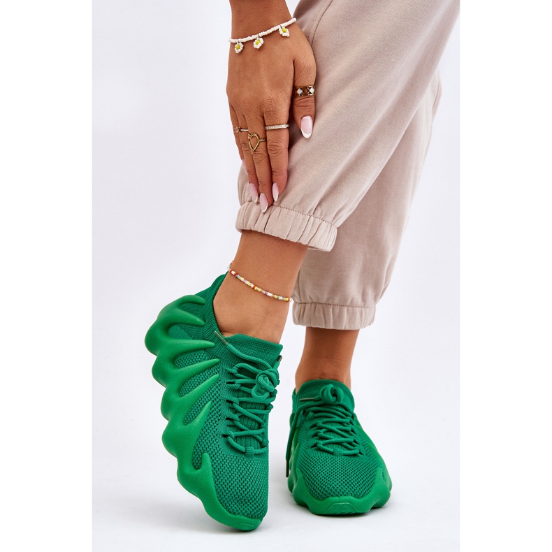 PG1 Women's Slip-on Sneakers Green Myles 1