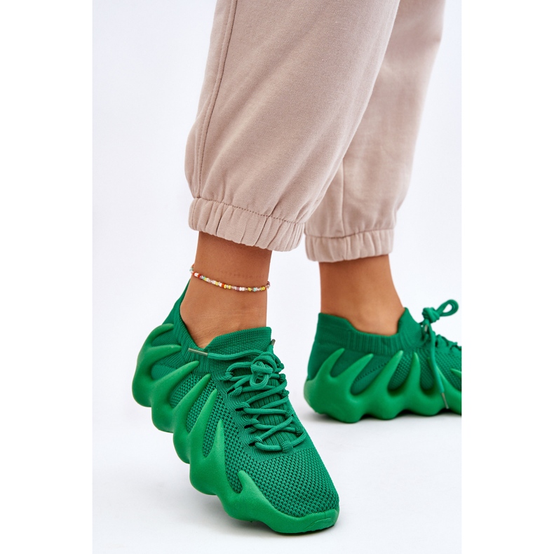 PG1 Women's Slip-on Sneakers Green Myles 2