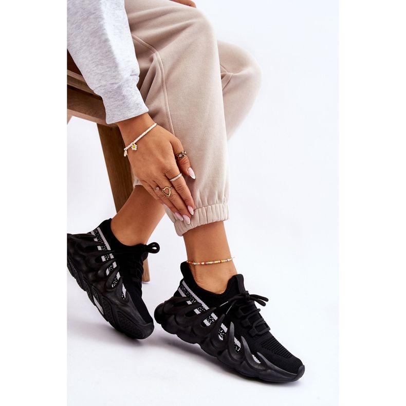PG1 Women's Fashionable Sock Sneakers Black Daxo 1 PG1 Women's Fashionable Sock Sneakers Black Daxo 1