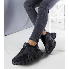 BM Black sneakers on a massive Inez sole 1