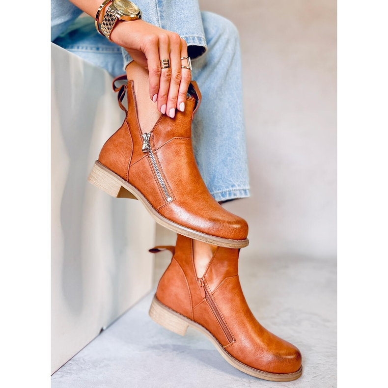 BM Spring cut boots from Franco Camel brown 2